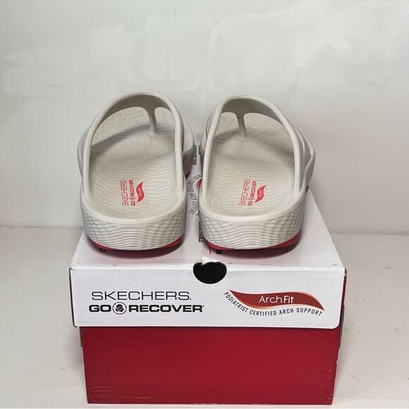 Skechers Contend GO Recover Washable Vegan Thong Sandals - Picture 6 of 8